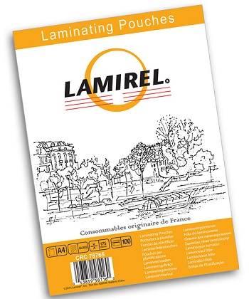 Lamirel Пленка для ламинирования А4, 175мкм, 100 шт.