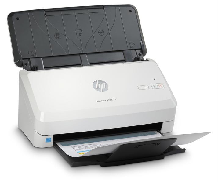 Сканер HP ScanJet Pro 2000 s2 (CIS, A4, 600 dpi, USB 3.0, ADF 50 sheets, Duplex 35 ppm/70 ipm, (replace L2759A)), 6FW06A#B19