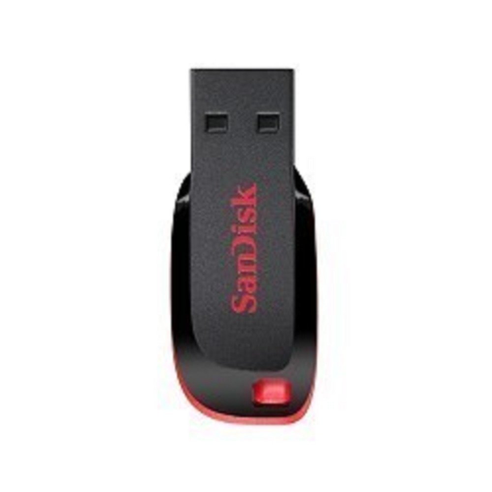 SanDisk USB Drive 16Gb Cruzer Blade SDCZ50-016G-B35 {USB2.0, Black-Red} 