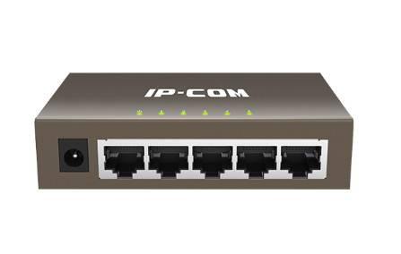 IP-COM G1005 Коммутатор неуправляемый, 5 портов, 5x1 Гбит/с, настольный