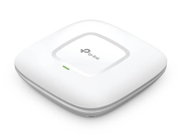 TP-Link EAP225 Потолочная двухдиапазонная точка доступа Wi-Fi AC1350, до 450 Мбит/с на 2,4 ГГц + до 867 Мбит/с на 5 ГГц