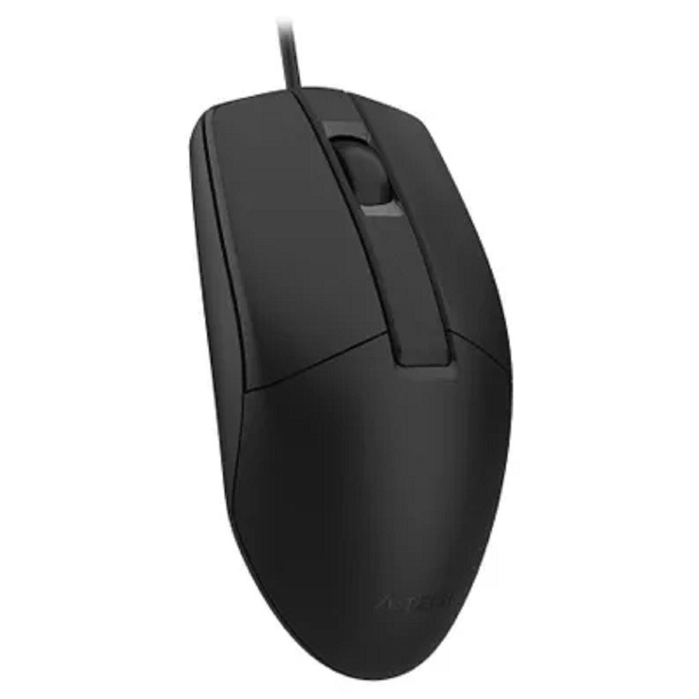 Мышь A4Tech OP-330 черный оптическая (1000dpi) USB (3but) [1530236], OP-330 (BLACK)