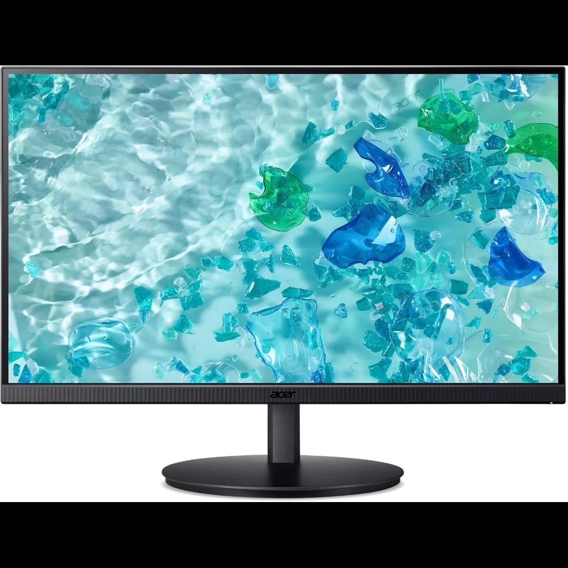 LCD Acer 27" CB272Kbmiprux {IPS 3840x2160 60Hz 4ms 350cd HDMI2.0 Displayport1.2 USB3.1 USB-C(PD65W) 2x2W}, UM.HB2CD.001