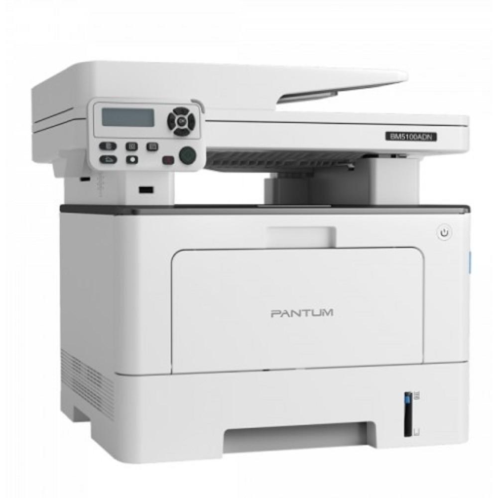 Pantum BM5100ADN МФУ, лазерное ЧБ, A4, C/P/S, дуплекс, автоподача, (A4,40 стр/мин,512Mb, LCD, USB2.0, двусторонняя печать, сетевой, DADF) {проектная модель}