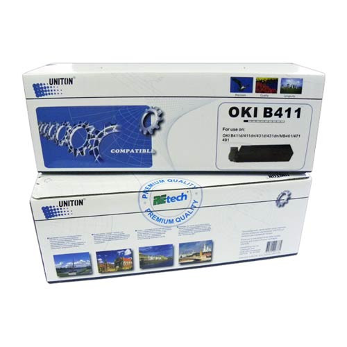 Тонер-картридж для Oki B411/431/MB461/MB471/MB491 (44574705) (3K) UNITON Premium