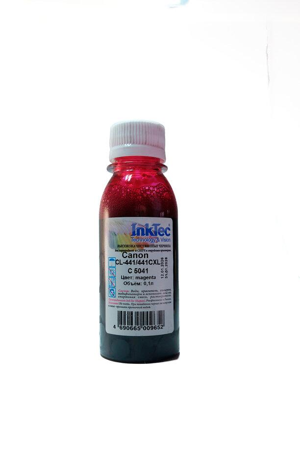 Чернила InkTec (C5041) для Canon CL-441/441CXL, M, 0,1 л., C5041-LM