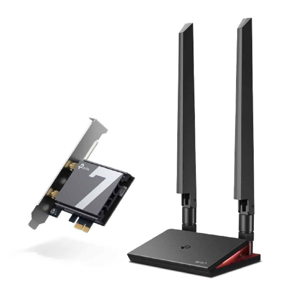 TP-Link Archer TBE550E BE9300 Трехдиапазонный беспроводной PCI Express-адаптер Wi-Fi 7 с поддержкой Bluetooth 5.4