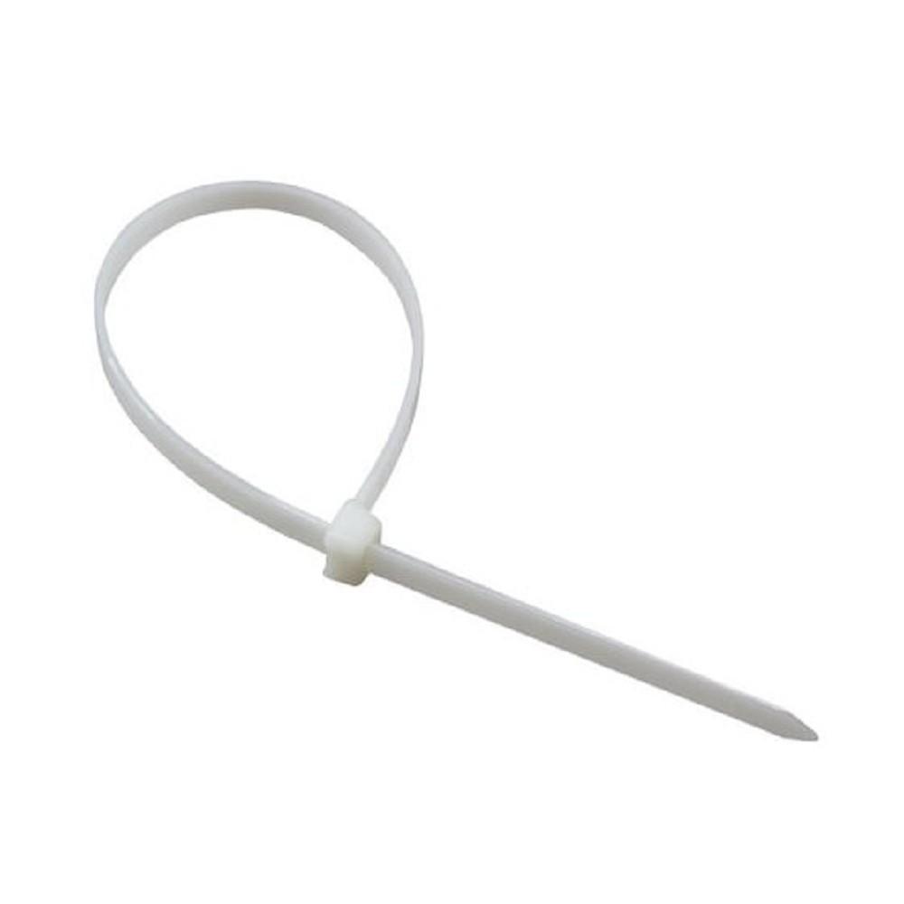 Rexant (07-0200-4) Хомут nylon  2.5 х 200 мм 100 шт  белый