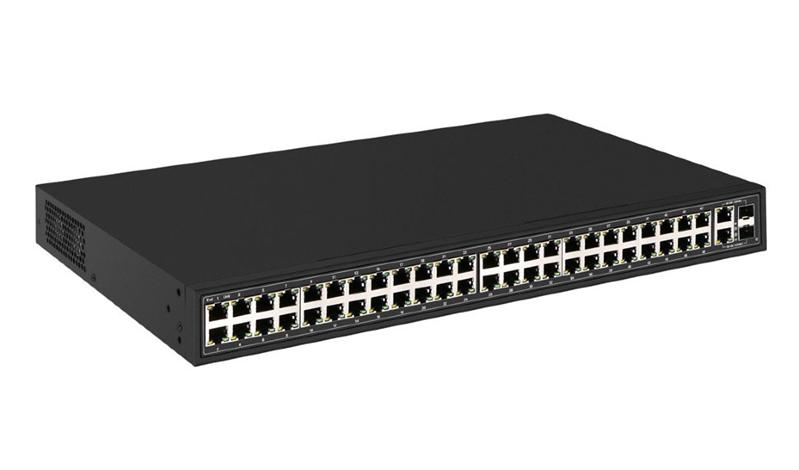 PoE Коммутатор OSNOVO SW-64822(700W) PoE коммутатор Fast Ethernet на 48 x RJ45 + 2 x GE Combo uplink портов. Порты: 4 x FE (10/100Base-T) с PoE (до 60W, A+B) + 44 x FE (10/100Base-T) с PoE (до 30W), 2 x GE Combo Upl