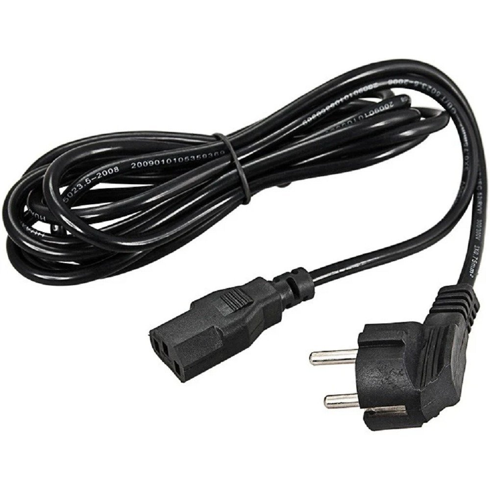 Rexant (04-2735) Шнур сетевой СЕЕ 7/7 (Schuko) – IEC 320 C13 3x0,75мм?, длина 5м