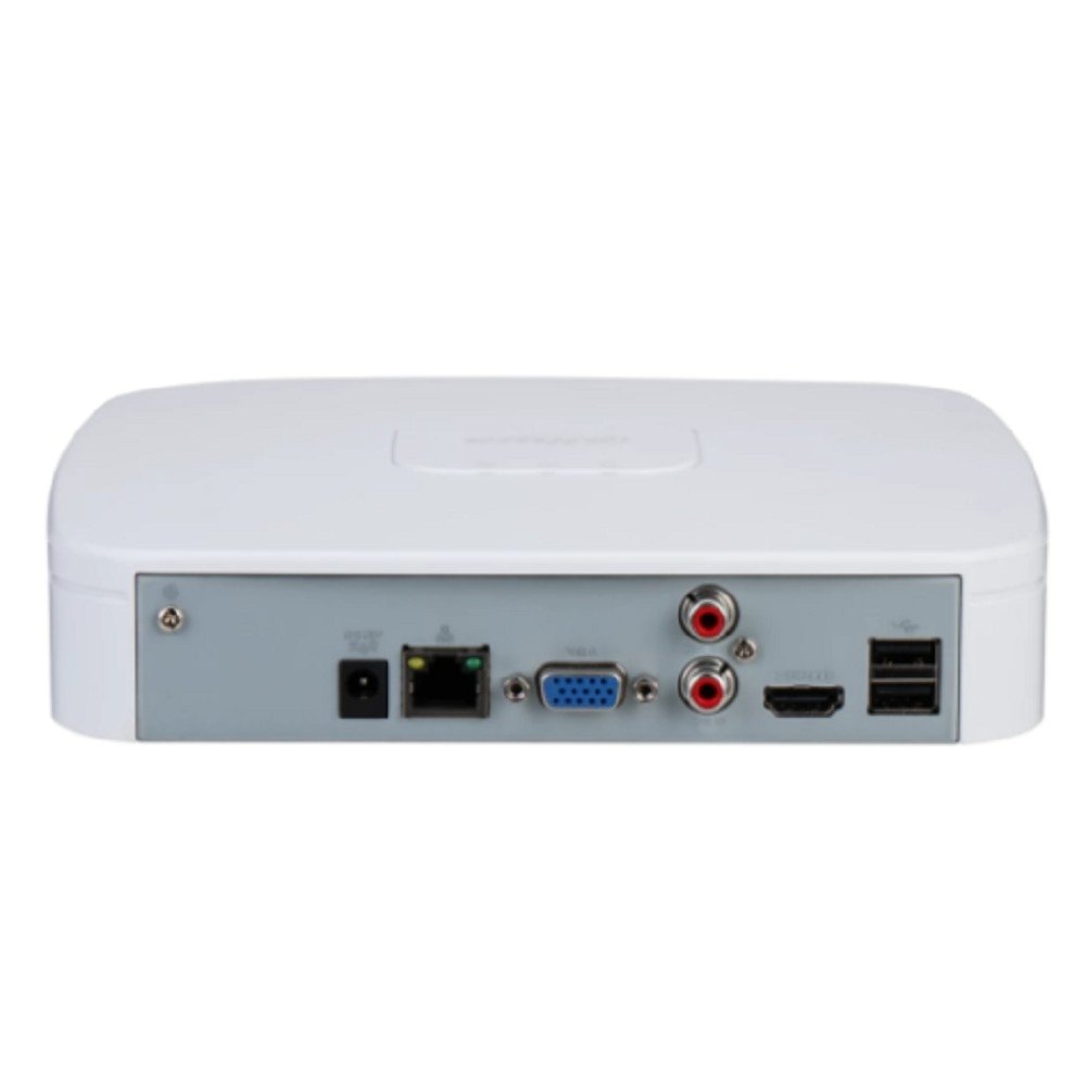 DAHUA DHI-NVR2104-4KS3 4-канальный IP-видеорегистратор, 4K и H.265+, видеоаналитика, входящий поток до 80Мбит/с, 1 SATA III до 20Тбайт