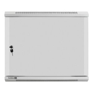 Exegate EX298614RUS Шкаф телекоммуникационный 19" настенный 9U ExeGate EC-WM-9U.600.M.GREY (19”, 9U, 600x600x500mm (ШхГхВ), передняя дверь металл, съемные боковые панели, пыле- и влагозащита IP23, све