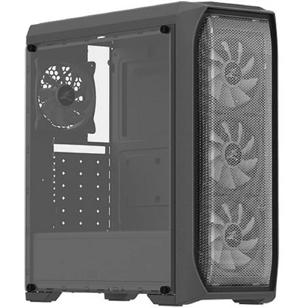 Корпус Zalman N5 MF черный без БП ATX 5x120mm 2xUSB2.0 1xUSB3.0 audio bott PSU, N5 MF BLACK