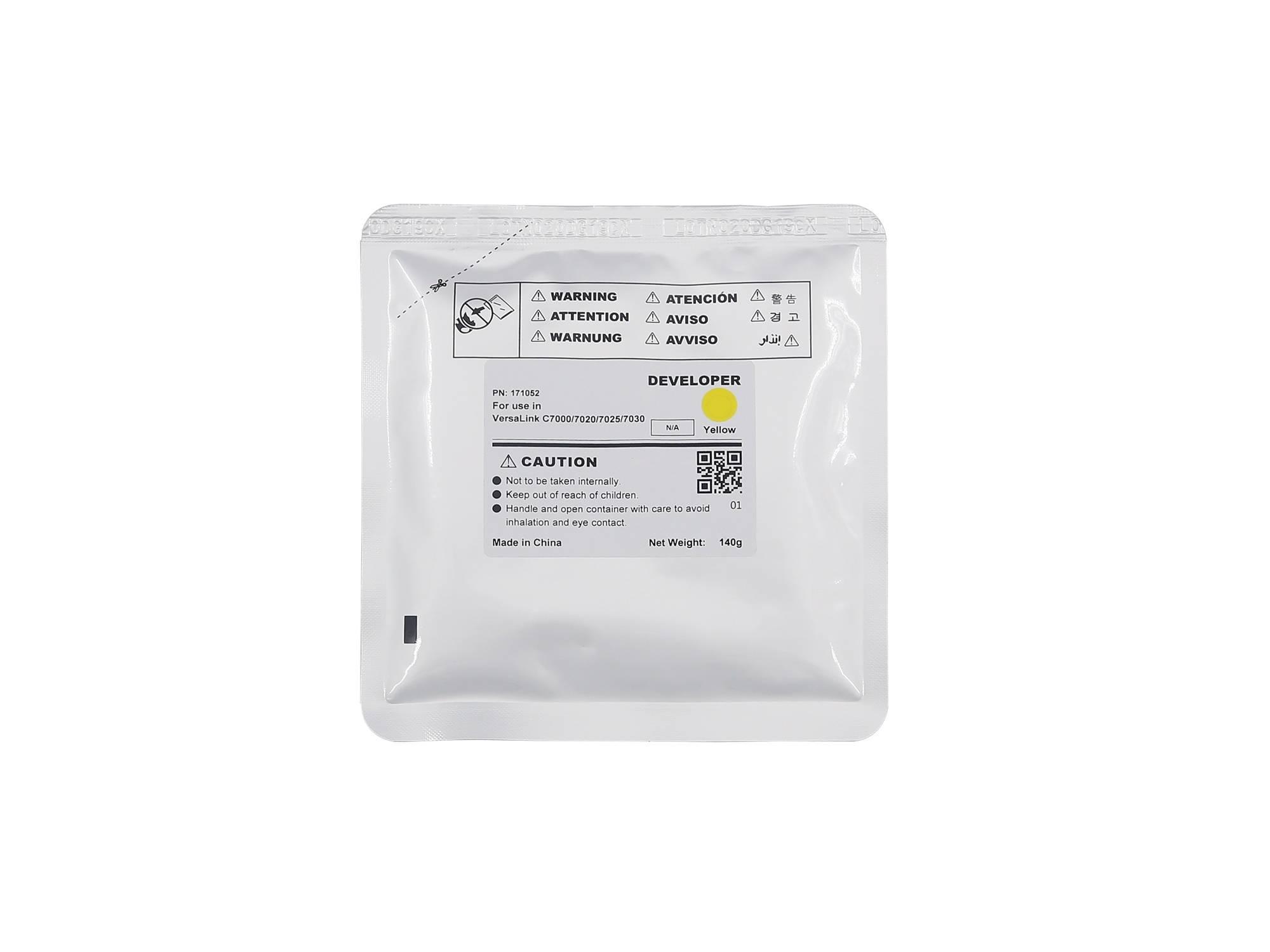 Девелопер для XEROX VersaLink C7000/C7020/C7025/7C030 Yellow (140г, 400000 стр.) CET, CET171052