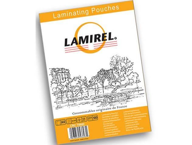 Lamirel Пленка для ламинирования А4, 125мкм, 100 шт., LA-78660