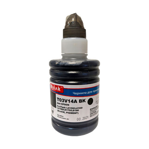 Чернила для EPSON EcoTank (101) L4150/L4160/L6160/L6170/L6190 (127мл, black,Pigment) T03V14A MyInk