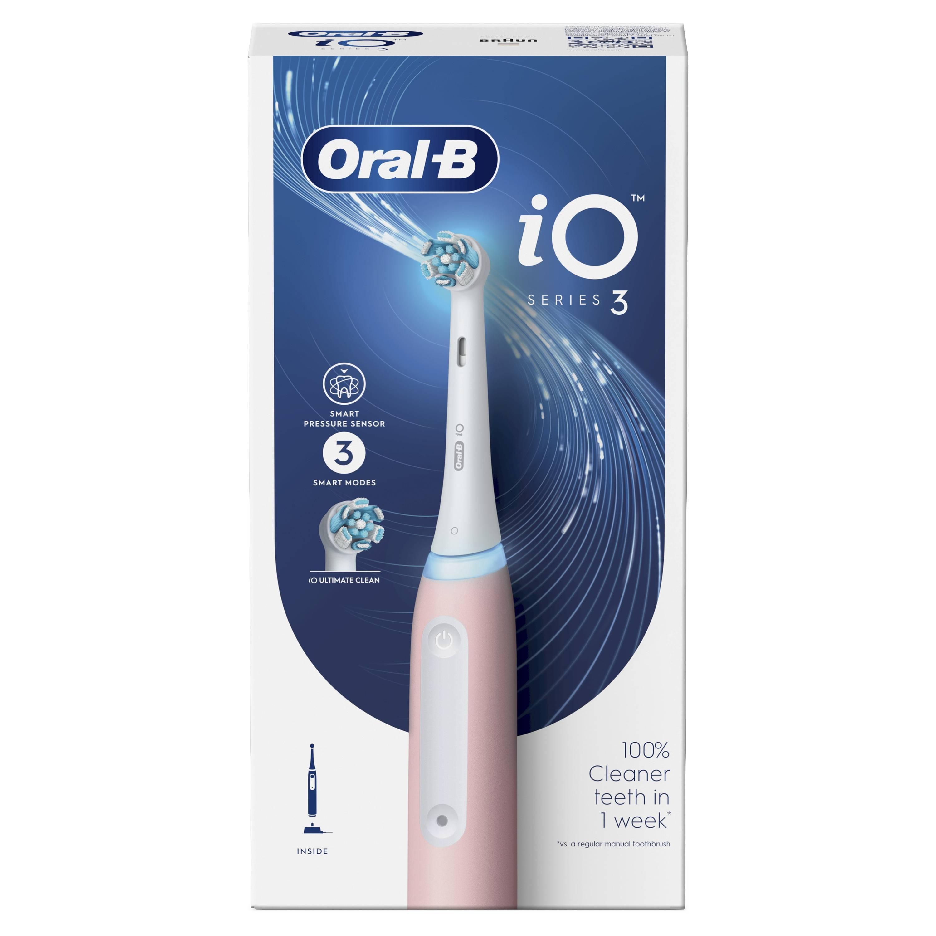 Oral-B Электрическая зубная щетка iO S3/iOG3 Pink с насадками 4шт  1, Б0070209