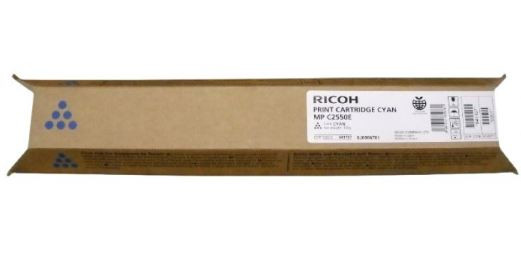 Тонер-картридж голубой тип MPC2550E для Ricoh Aficio MPC2030/2530/2050/2550/2051/2551 (5500стр) 841197