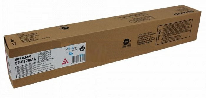 Тонер-картридж пурпурный для Sharp C-CUBE/Helios BP10C20/20C20/20C25/22C25 (10К) BPGT20MA