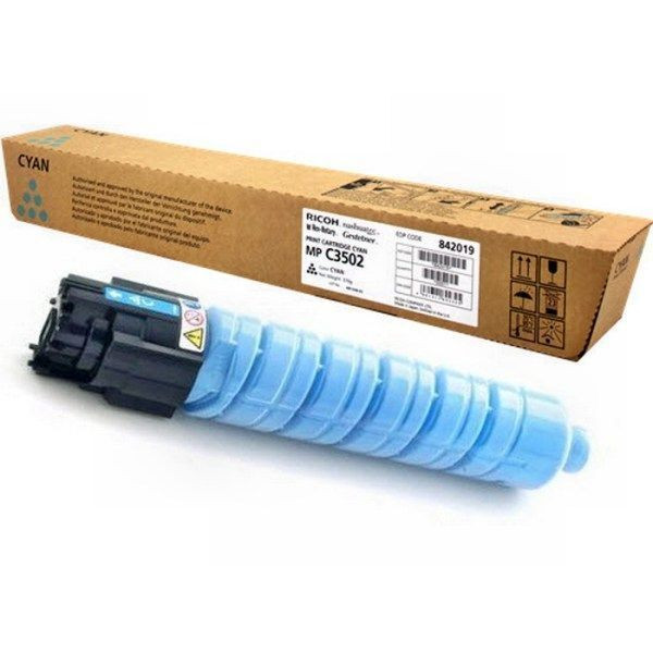 Тонер-картридж тип MPC3502E голубой для Ricoh Aficio MPC3002/C3502 (18000стр) 841654