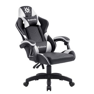 Игровое кресло Companion Черный/белый,класс 3,металл,PU DEFENDER, 64023