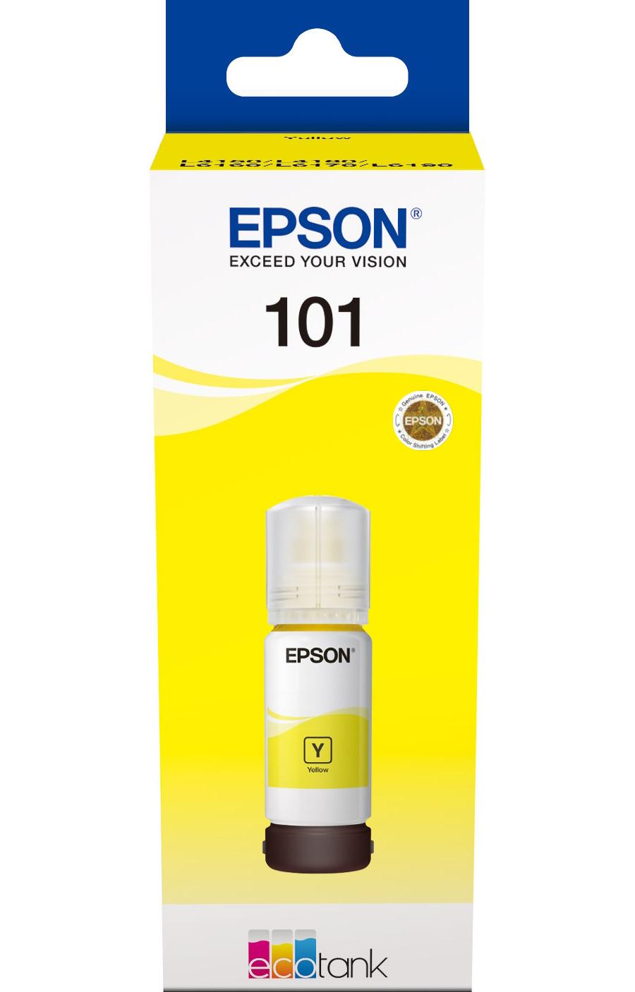 Контейнер с желтыми чернилами Epson EcoTank для L4150/4160, C13T03V44A