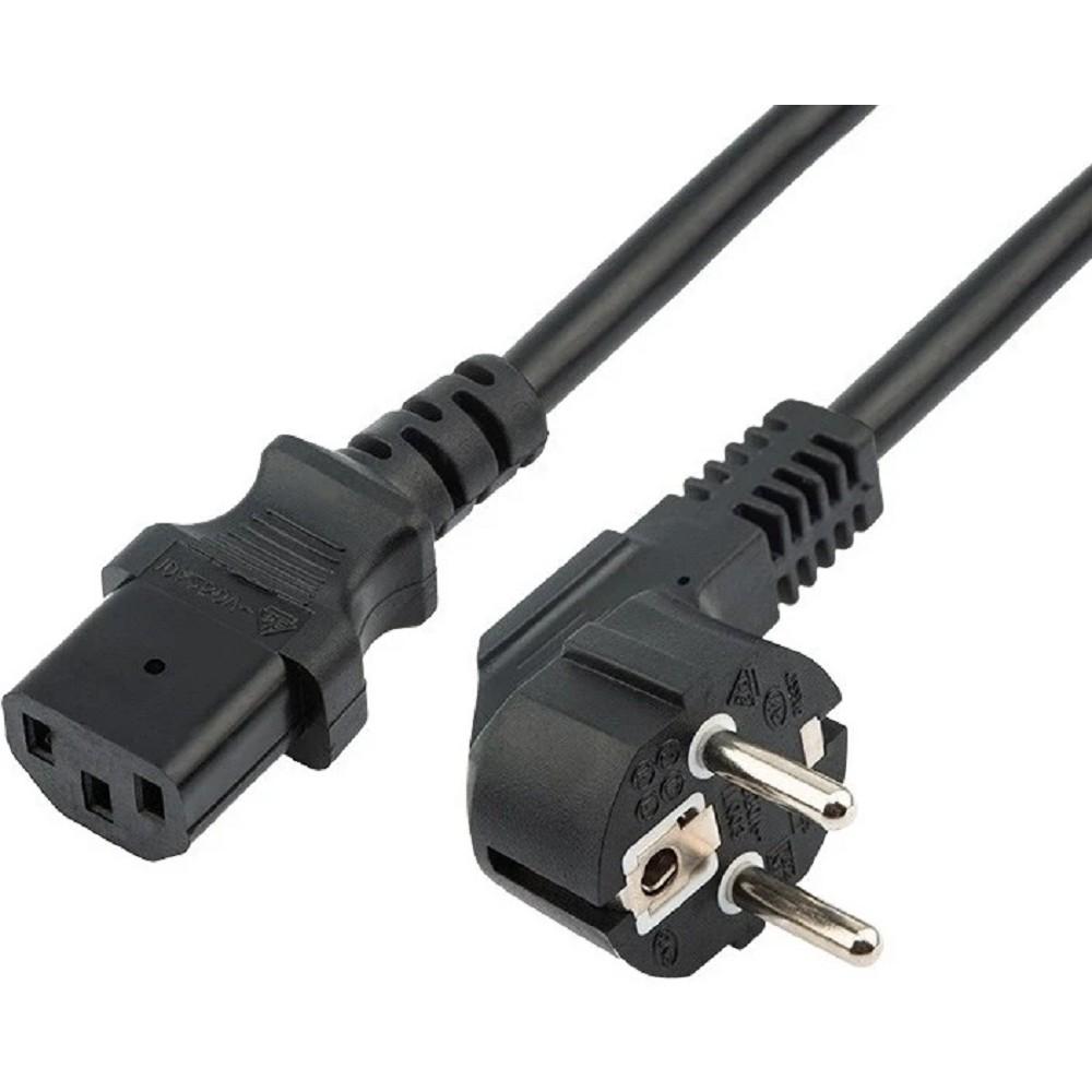 Rexant (04-2735) Шнур сетевой СЕЕ 7/7 (Schuko) – IEC 320 C13 3x0,75мм?, длина 5м