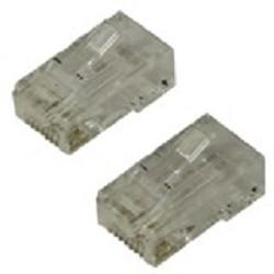 5bites US100A/US010A Коннектор  RJ-45 8p8c 6кат., зол.напыление (1шт)