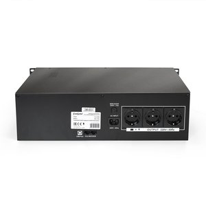 Exegate EP270874RUS ИБП Exegate Power RM Smart UNL-1500 LCD <1500VA, Black, 2U, 3 евророзетки, USB>