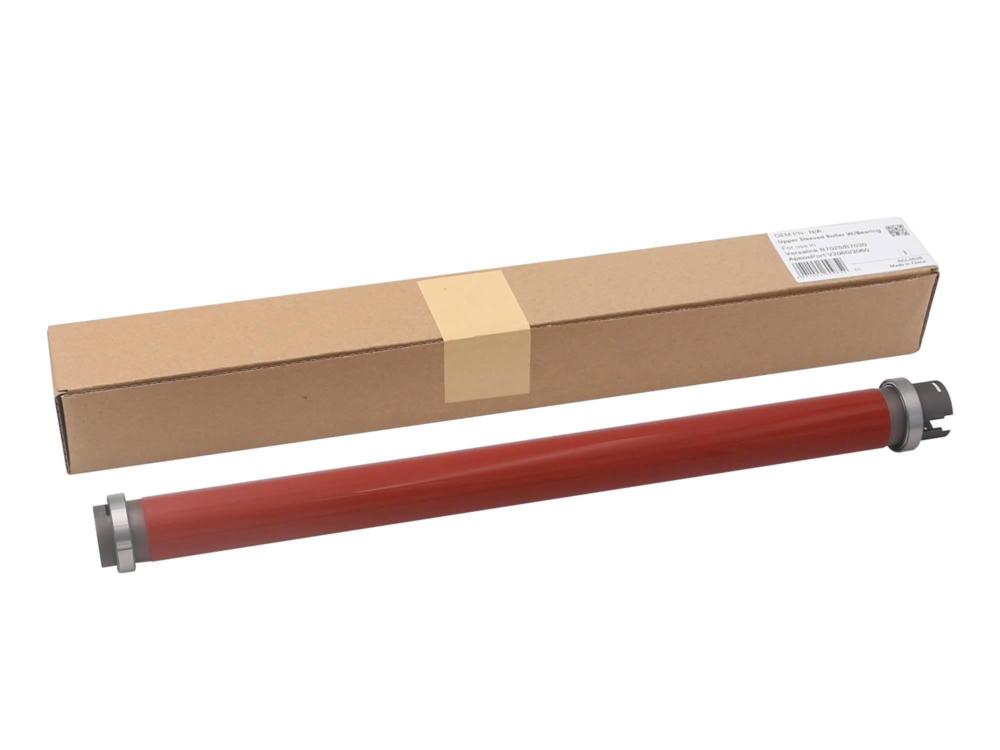 Тефлоновый вал с подшипниками для XEROX VersaLink C7020/C7025/C7030/B7025/B7030/B7035 (Red) CET, CET181004