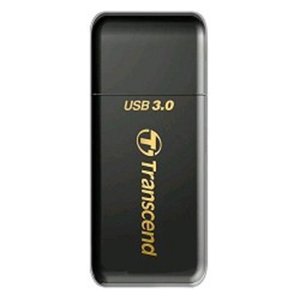 Внешний картридер USB 3.0 Multi-Card Reader F5 All in 1 Transcend [TS-RDF5K] Black