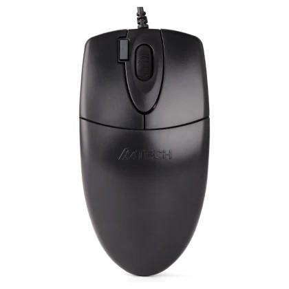 A-4Tech Мышь OP-620D черный оптическая (1000dpi) USB (4but) [85694]