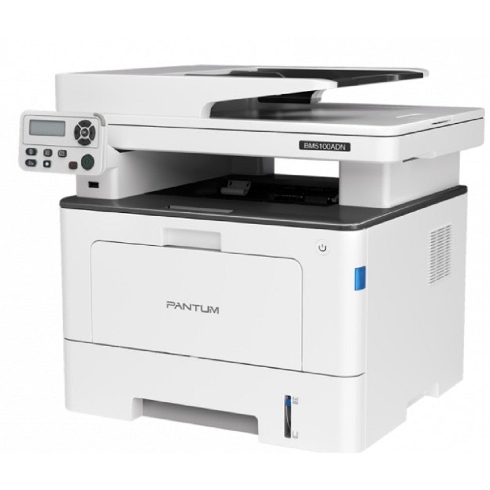 Pantum BM5100ADN МФУ, лазерное ЧБ, A4, C/P/S, дуплекс, автоподача, (A4,40 стр/мин,512Mb, LCD, USB2.0, двусторонняя печать, сетевой, DADF) {проектная модель}