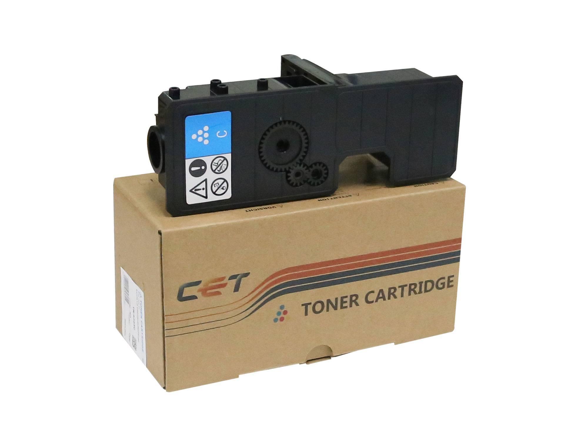 Тонер-картридж для KYOCERA ECOSYS P5021cdn/M5521cdn Cyan (PK294) 33г, 2200 стр. (TK-5230C) CET, CET8995CR