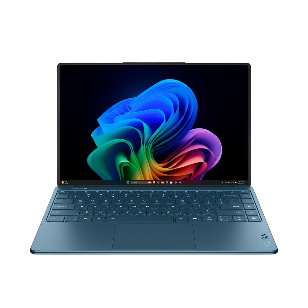 Ноутбук/ Lenovo Yoga Slim 9 14ILL10 14"(3840x2400 OLED)/Touch/Intel Core Ultra 7 256V(2.2Ghz)/16384Mb/1024PCISSDGb/noDVD/Int:Intel Arc Graphics 140V/Cam/BT/WiFi/75WHr/war 1y/1.23kg/tidal teal/Win11Home + 65W, RU kbd, 83CX003URK