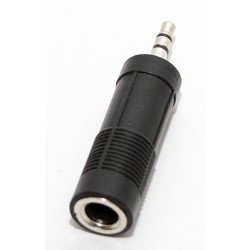 5bites AA-3M6F-03 Переходник  3.5 Jack/M - 6.35 Jack/F, стерео
