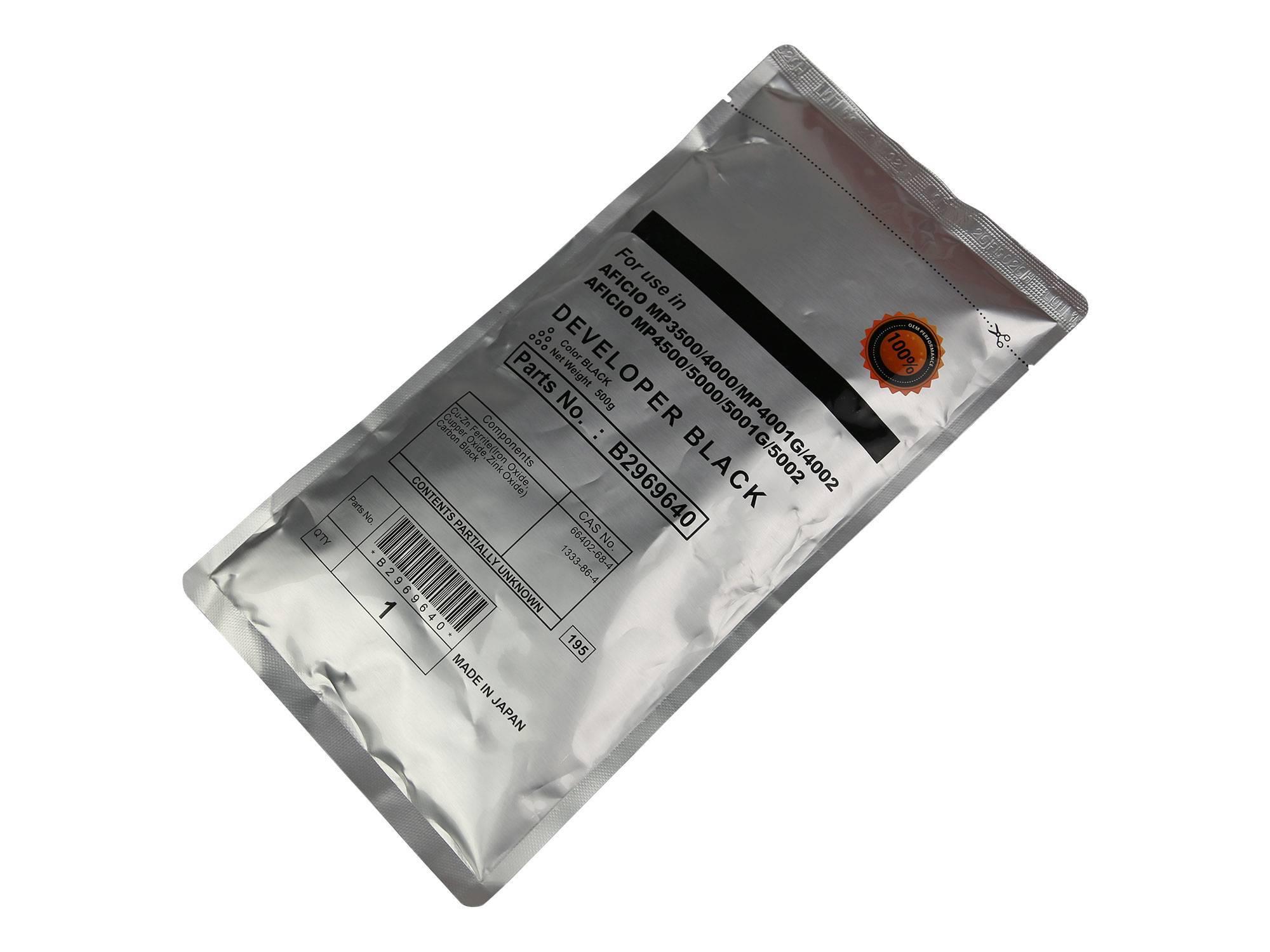 Девелопер для RICOH Aficio MP3500/MP4000/MP4001G/MP4002/MP4500/MP5000/MP5001G/MP5002, 500г/пак, 200000 стр. (B296-9640), CET8107N