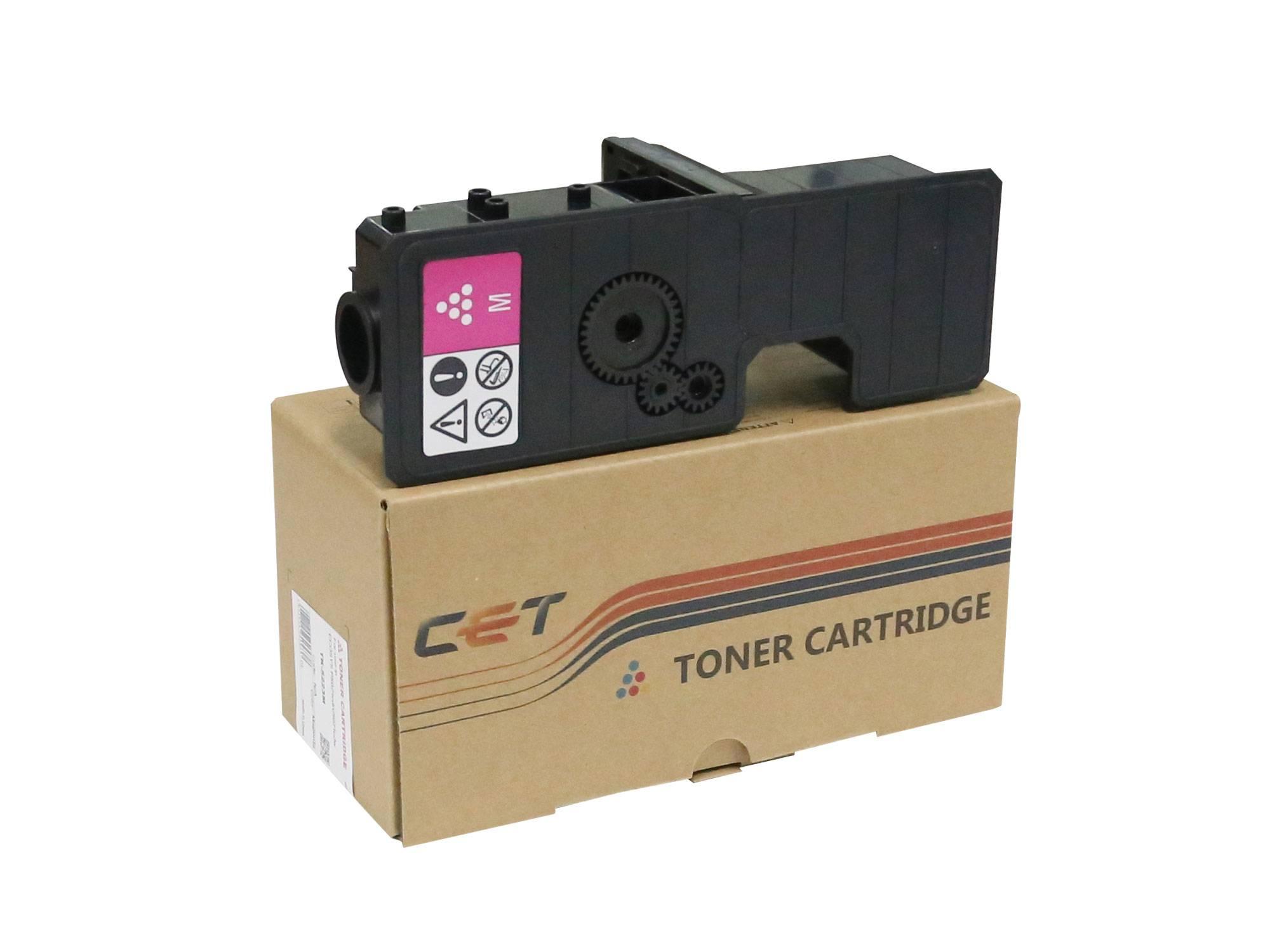 Тонер-картридж для KYOCERA ECOSYS P5021cdn/M5521cdn Magenta (PK208) 33г, 2200 стр. (TK-5230M) CET, CET8995M