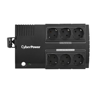 ИБП CyberPower BS450E {Line-Interactive, 450VA/270W USB, (4+4 EURO), 12В/4.5 Ач х 1} 