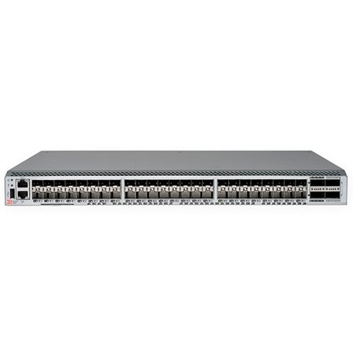 Коммутатор Brocade G620 FC, 64 ports/24 active, 24*32G SWL SFP+ trans, 2*RHS PowerSup, portside exh, rails, EntBndl gratis, FOS notupgradable (DS6620B,SN6600B,SNS3664,DB620S), BR-G620-24-32G-R_EB
