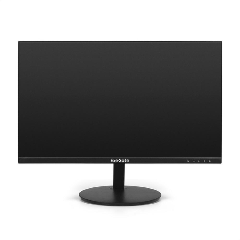 LCD ExeGate 21.5" EP2207A SmartView черный {IPS LED Grade A+, FHD, 1920x1080 75hz 5ms 16:9 250cd 1000:1 178/178 D-Sub HDMI DisplayPort Speakers VESA регулировка наклона экрана} [EX295590RUS]