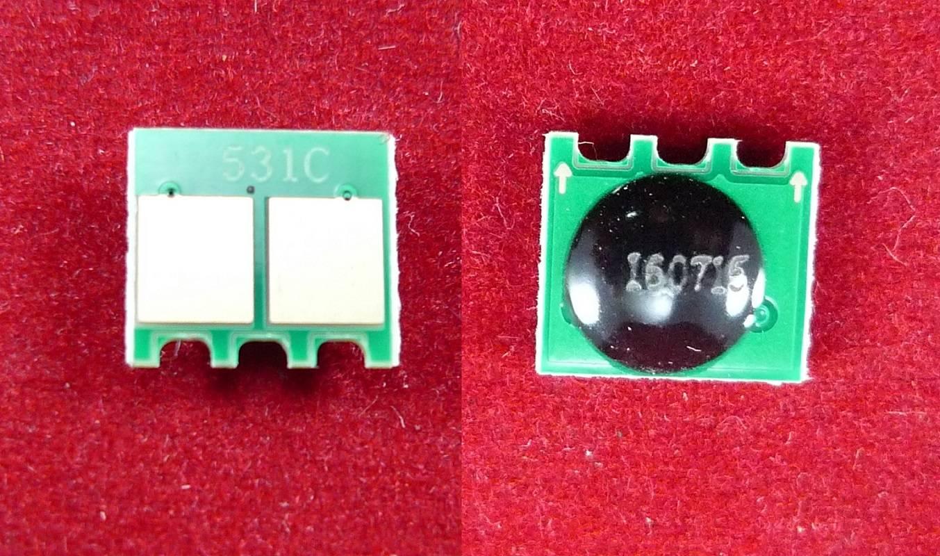 Чип для картриджа CC531A Cyan, 2.8K ELP Imaging®, ELP-CH-HCC531A-C-2.8K