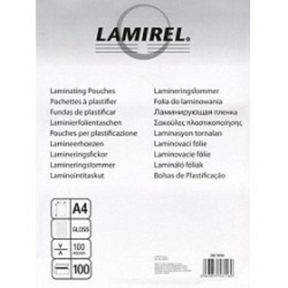 Lamirel Пленка для ламинирования CRC-7865801 (А4, 100мкм, 100 шт.), LA-78658