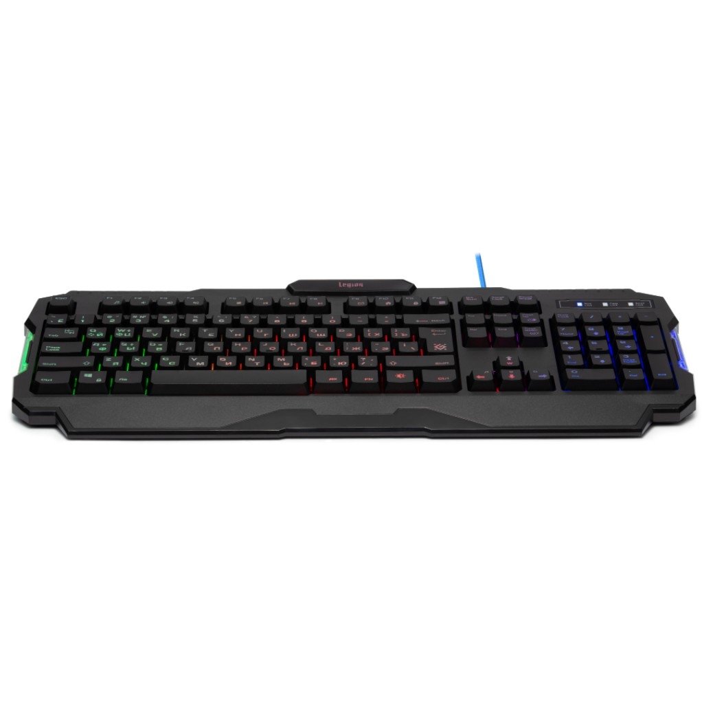 Defender Клавиатура Legion GK-010DL RU [45010] {Проводная игровая, RGB подсветка,19 Anti-Ghost}