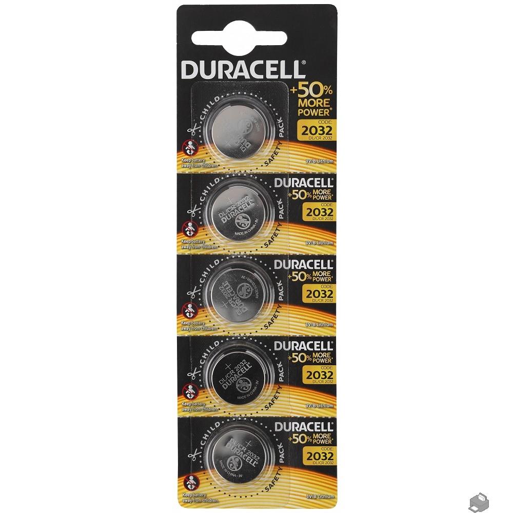 Duracell CR2032/5BL (5 шт. в уп-ке), B0035495