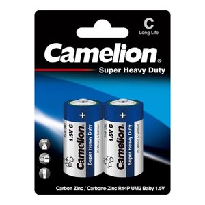 Camelion R14 Blue BL-2 (R14P-BP2B, батарейка,1.5В), 3216