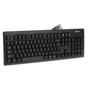 Клавиатура A-4Tech KR-83 black USB, проводная USB, 104 клавиши [533406], KR-83 BLACK