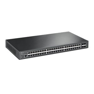 TP-Link SG3452X Управляемый коммутатор JetStream уровня 2+ с 48 гигабитными портами RJ45 и 4 портами SFP+ 