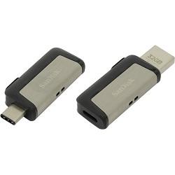 SanDisk USB Drive 32Gb Ultra Dual SDDDC2-032G-G46 {USB3.0, Black}  