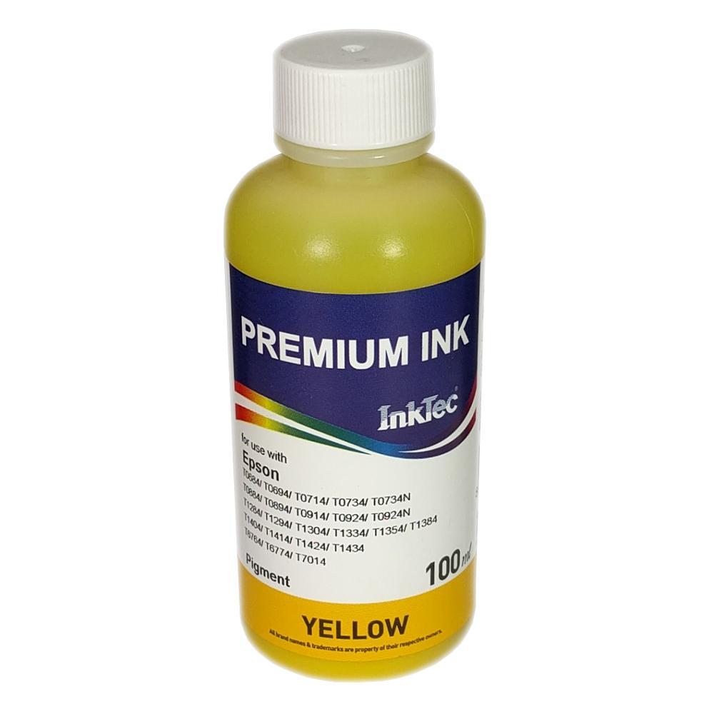 Чернила InkTec (E0013) для Epson Stylus SX425/T26/TX419, Пигм., Y, 0,1 л. (ориг.фасовка), E0013-100MY